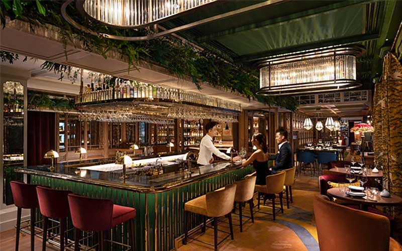 マンダリンオリエンタル香港のシグネチャー・バー「ジ・オーブリー」