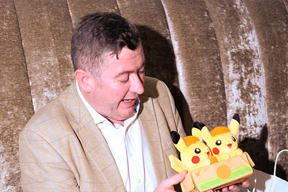 ジョージとピカチュウ