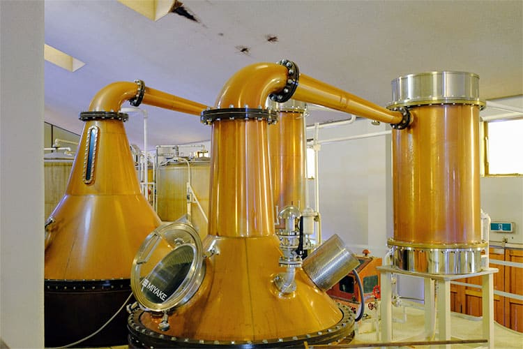 新しいポットスチル