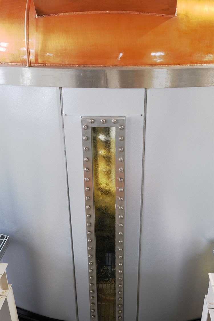 秩父第二蒸留所のアランラドック社製のミル