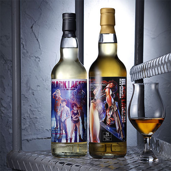 『BLACK LAGOON』ラベル／シングルモルトウイスキー