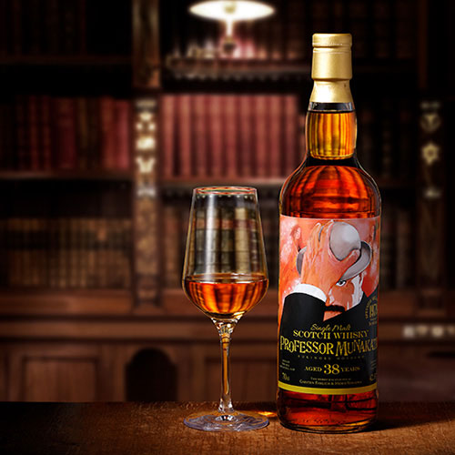 『宗像教授異考録』ラベル／スペイサイド・リージョン・モルト1979