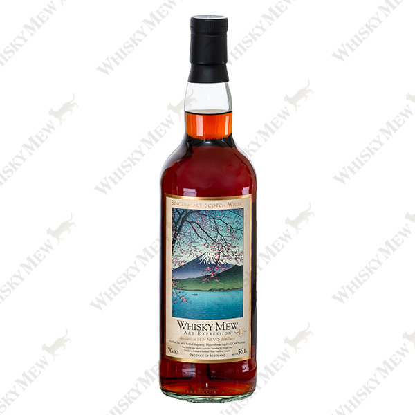 川瀬巴水『西伊豆木負』ラベル／ベン・ネヴィス2012