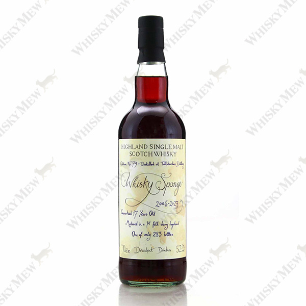 Whisky Sponge / TULLIBARDINE 17 YO EDITION NO.79