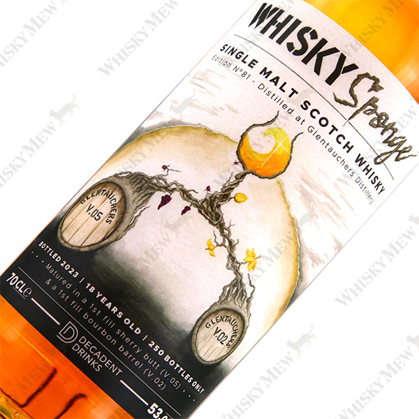 Whisky Sponge / GLENTAUCHERS 18 YEARS OLD EDITION NO.81