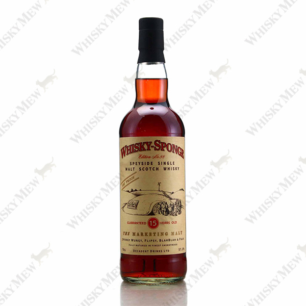 Whisky Sponge / 'THE MARKETING MALT' 15 YEARS OLD EDITION NO.88