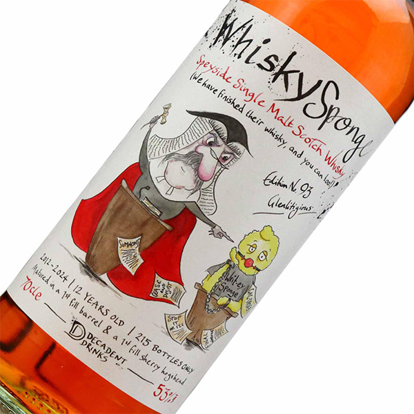 Whisky Sponge/GLENLITIGIOUS 12 YEARS OLD EDITION NO.93