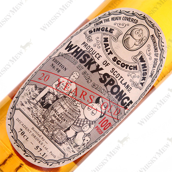 Whisky Sponge/GLEN GRANT 20 YEARS OLD EDITION NO.98