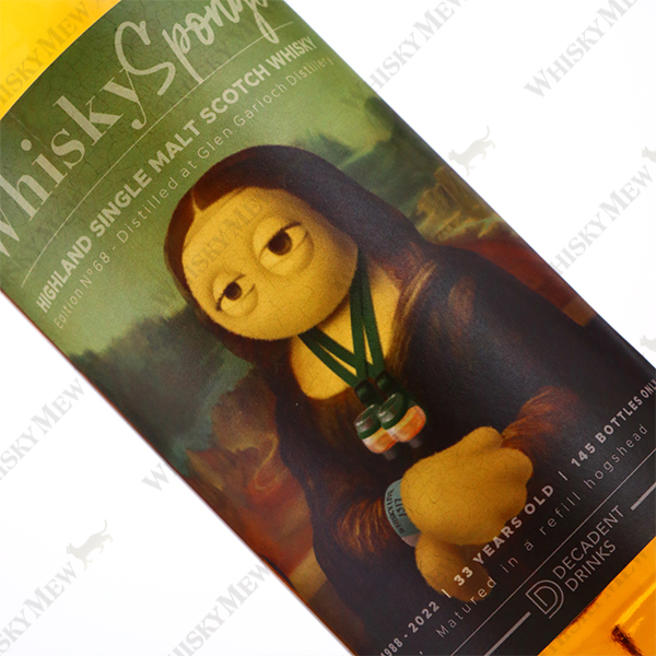 Whisky Sponge / GLEN GARIOCH 1988 WHISKY SPONGE EDITION NO.68
