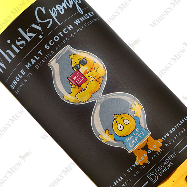 Whisky Sponge / INCHGOWER 2001 WHISKY SPONGE EDITION NO.71