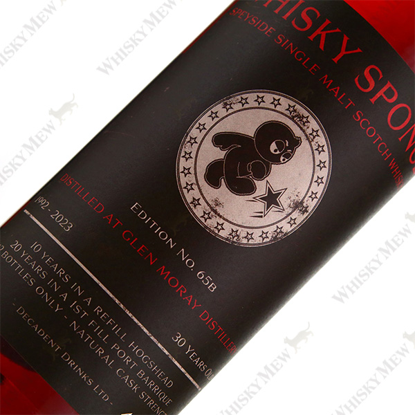 Whisky Sponge / GLEN MORAY 1992 EDITION NO.65B