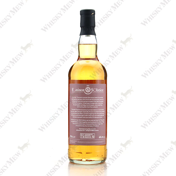 Whisky Sponge / BALBLAIR 15 YEARS OLD EQUINOX & SOLSTICE SUMMER 2023