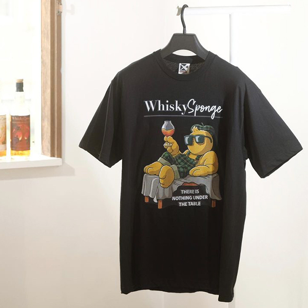 Whisky Sponge / くつろぎ Tシャツ